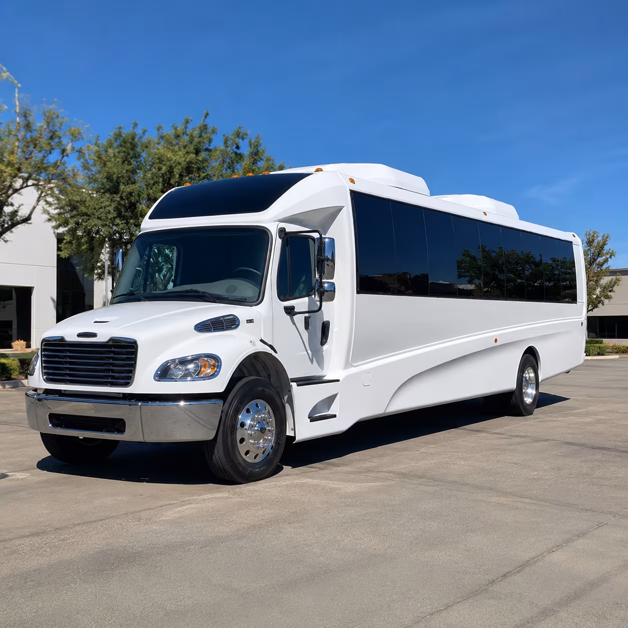 minibuses and charter buses for smaller prom groups in montgomery