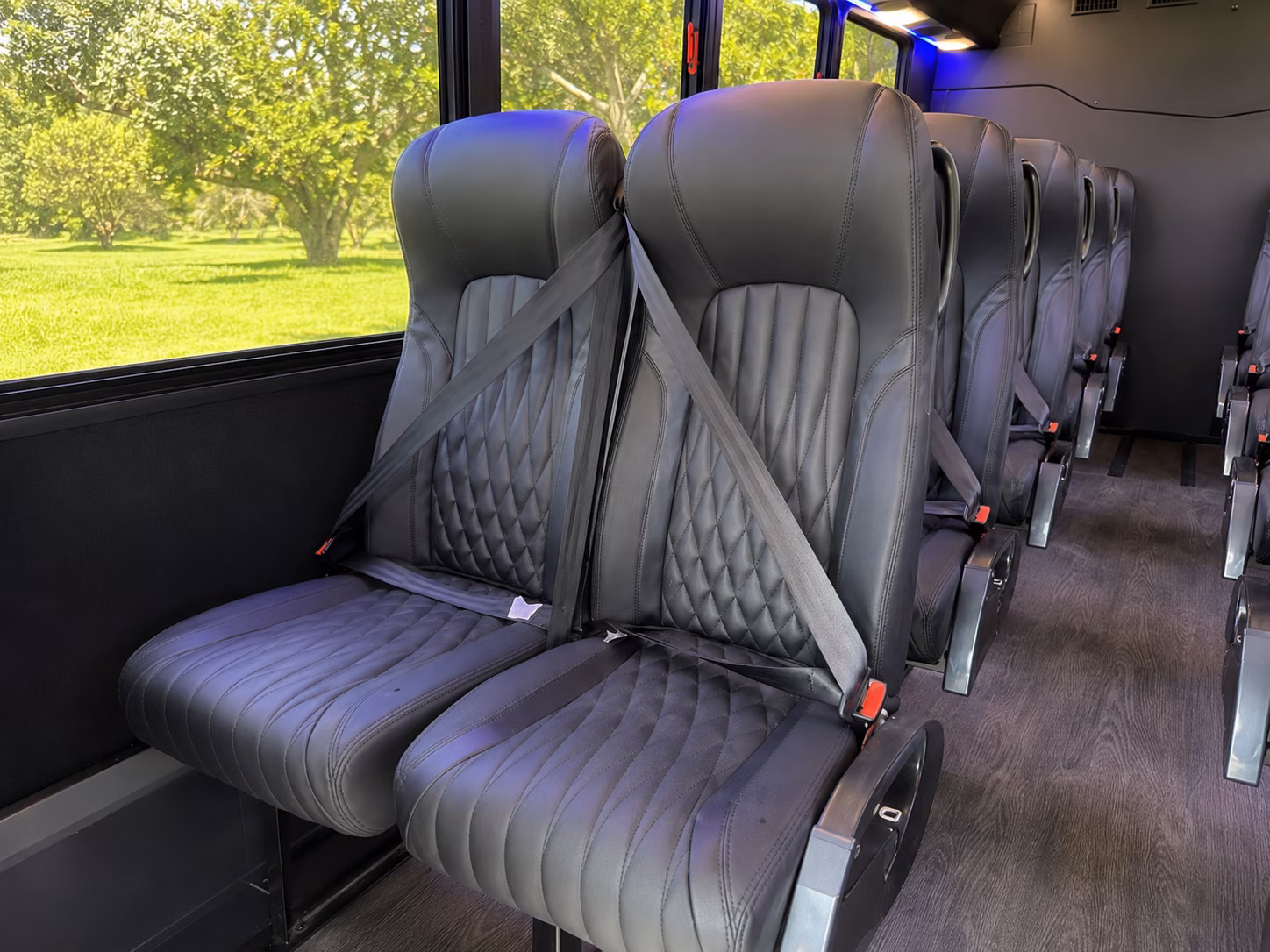 montgomery airport transportation onboard seating