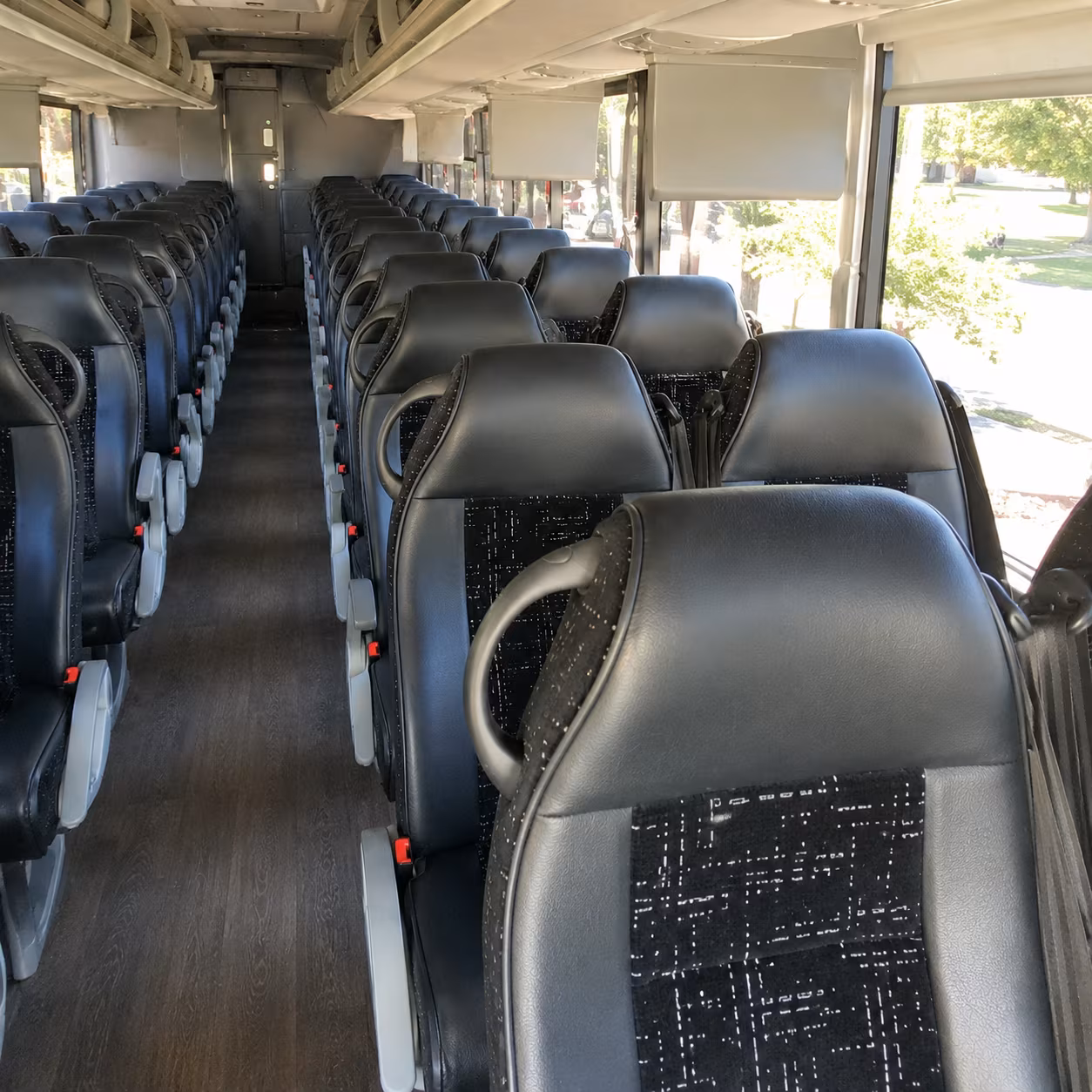 montgomery charter bus services inside