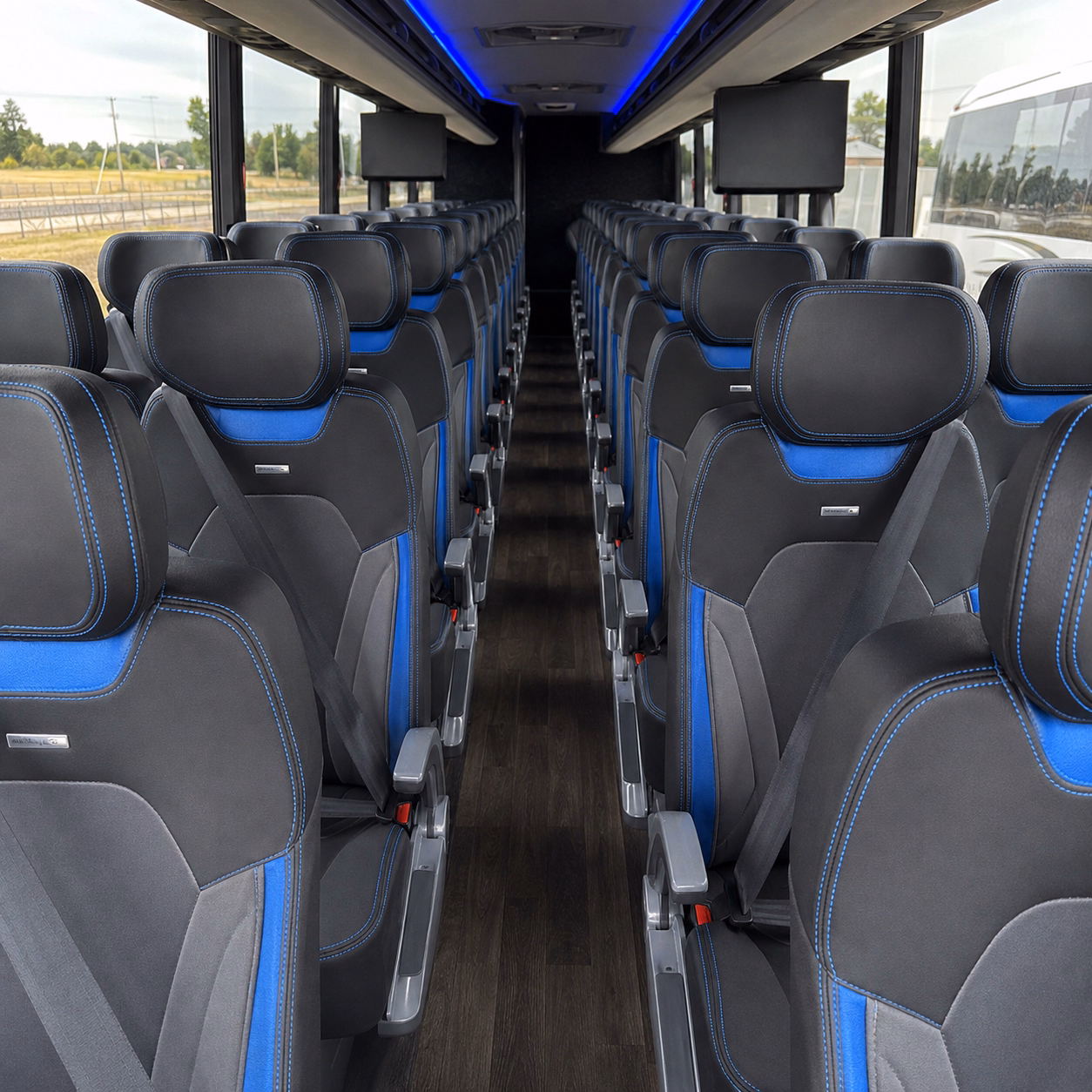 montgomery wine tour brewery transportation onboard seating